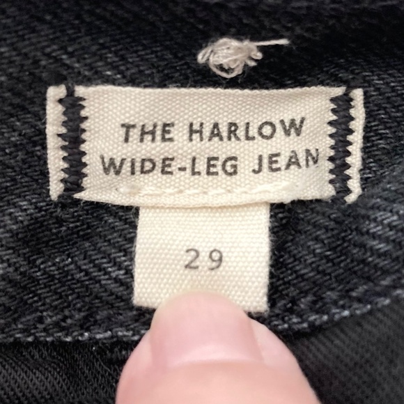 MADEWELL The Harlow Wide-Leg Jean: Airy Denim Edition - Picture 9 of 16